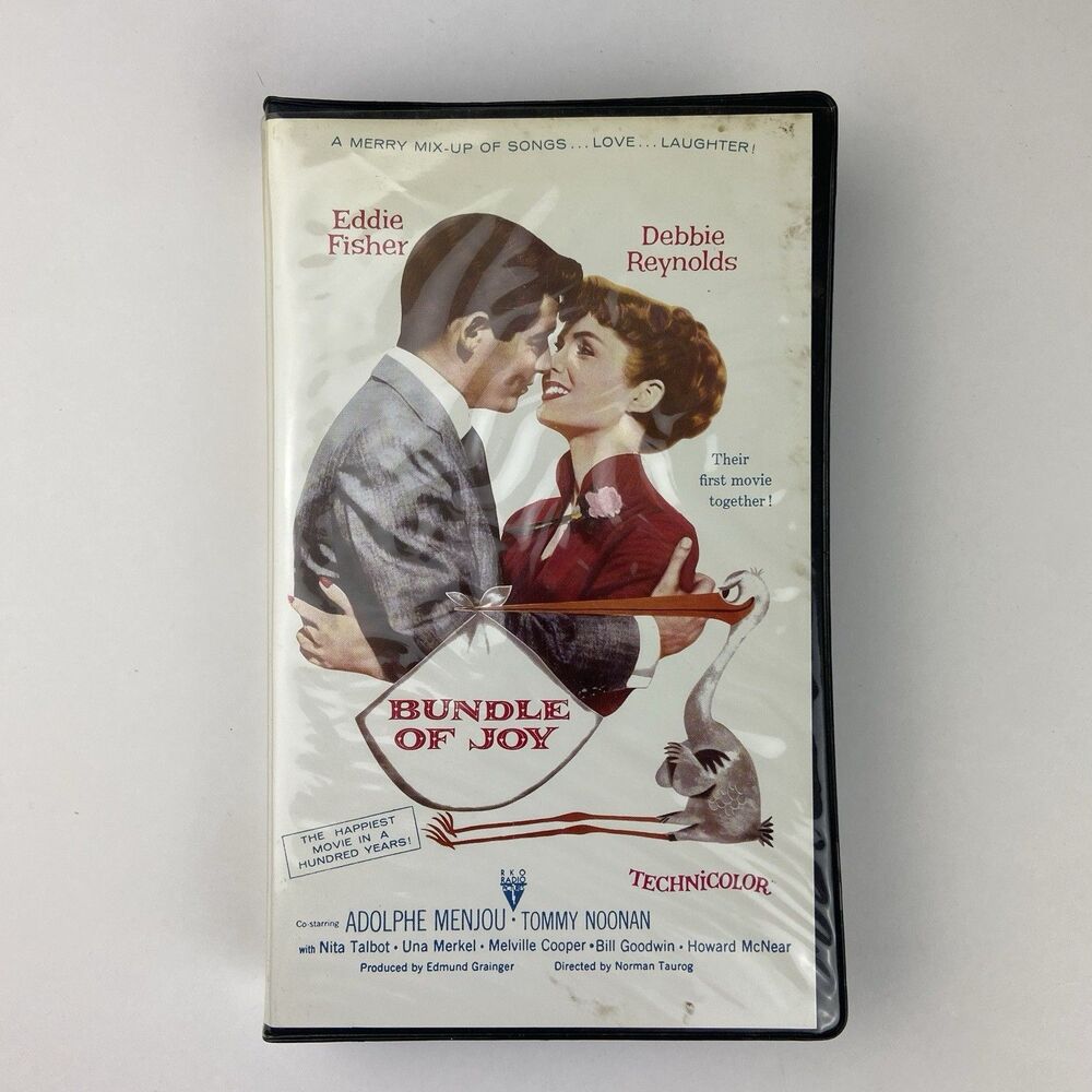 Bundle OF Joy VHS Songs Love Laughter Vintage Video Cassette Tape Debbie Reynold